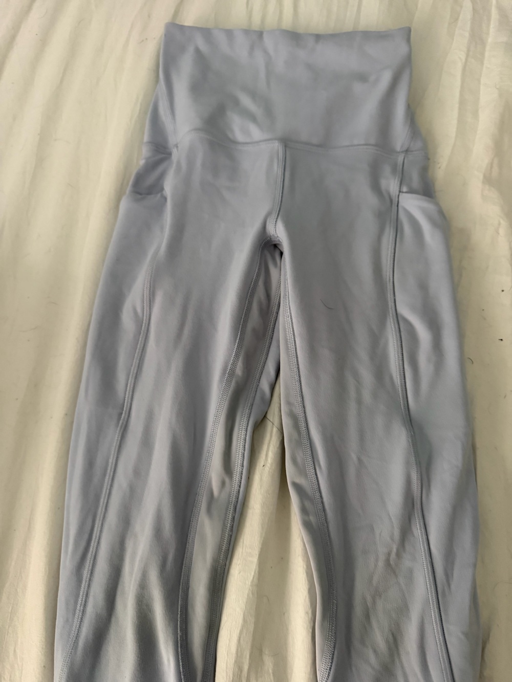 Lululemon Women’s Light blue/Gray leggings/activewear - size 0